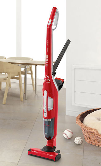Bosch Rechargeable 2 in 1 Stick & Handheld Vacuum 25.2V Red BBH3ZOO25