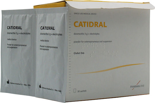 Pharmaline Catidral Ειδικό Συμπλήρωμα Διατροφής 90gr 30 φακελίσκοι Βανίλια