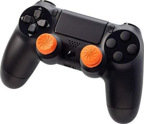 KontrolFreek Thumb Grips για PS4 σε Πορτοκαλί χρώμα