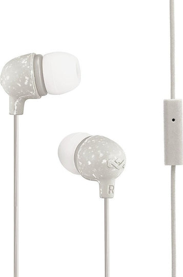 The House Of Marley Little Bird (Mic) In-ear Handsfree with 3.5mm Connector White