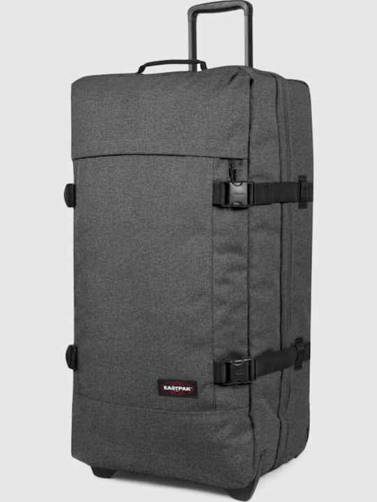 Eastpak Tranverz L Голям Куфар За Пътуване Текстилен Черен С 2 Колела Височина 79см