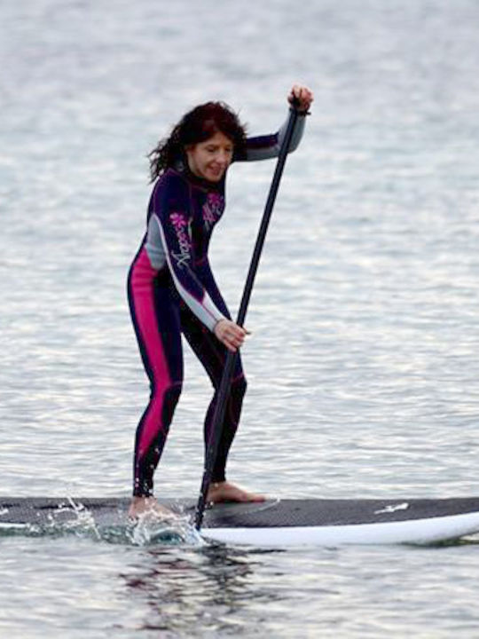 Aropec Aropec Wetsuit with Zip Dark Blue Fuchsia 2.5mm