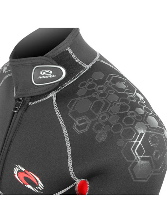 Aropec Super-Stretchy Black 5mm Wetsuit