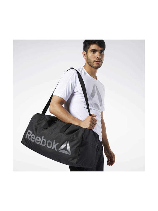 Reebok Active Core Medium Grip Unisex Τσάντα Ώμου για Γυμναστήριο Μαύρη