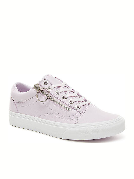Old Skool Zip Damen Sneakers Flieder