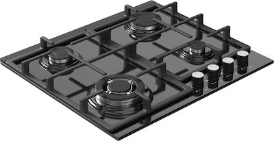 Thermogatz TGS 9411 GL Autonomous Cooktop with Liquid Gas Burners 59x52cm