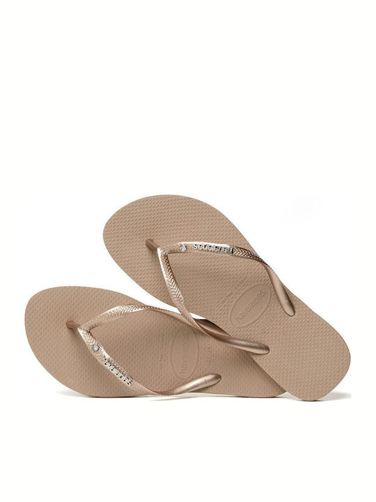 Havaianas Slim Flip Flops Χρυσά