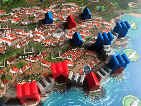 Brettspiel Ragusa für 1-5 Spieler 12+ Jahre (EN) Capstone Games