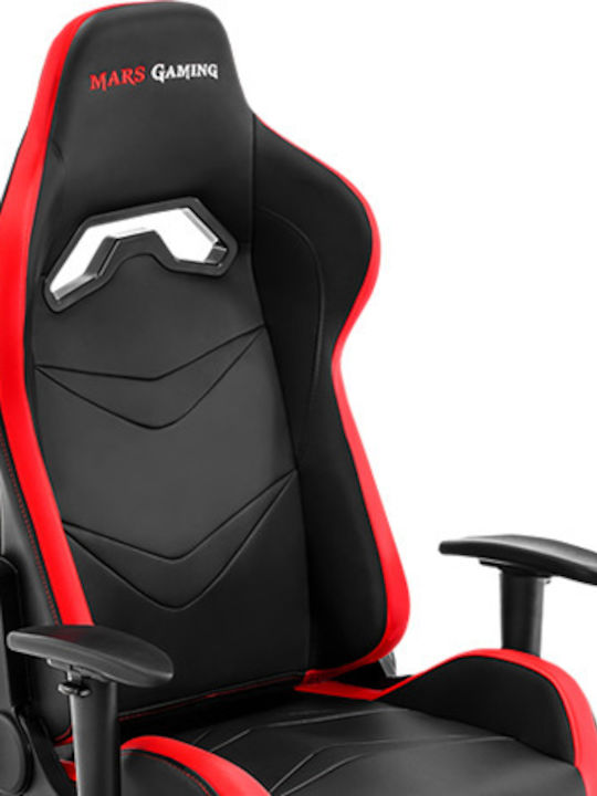 Mars Gaming MGC3 Gaming Stuhl mit verstellbaren Armlehnen Rot