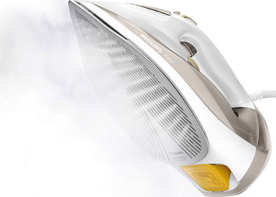 Philips Steamglide Steam Iron 2400W with Non-stick Plate and Continuous Steam Supply 45g/min Grey