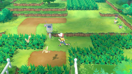 Pokemon Let's Go Pikachu NSW Switch