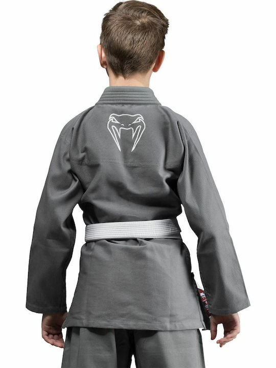 Venum Contender Kids Gi 03344 Kids Brazilian Jiu Jitsu Uniform Gray