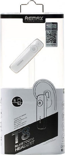 Remax RB-T8 Earbud Bluetooth Handsfree Earphone White