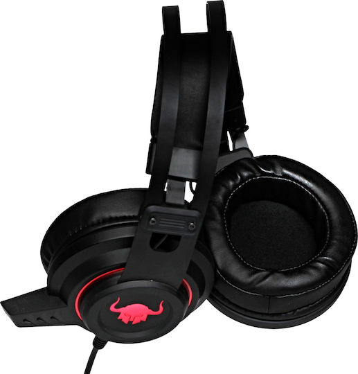 Red Fighter Red Fighter H3 Over Ear Gaming Headset with Connection 2x3.5mm / USB