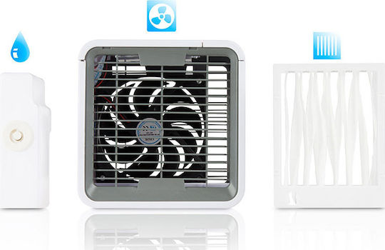 SPM Mini Air Conditioner USB with Water and Lighting 10W White TV-H180217
