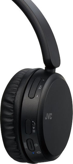 JVC HA-S35BT On Ear Headphones with 17 Operating Hours Black