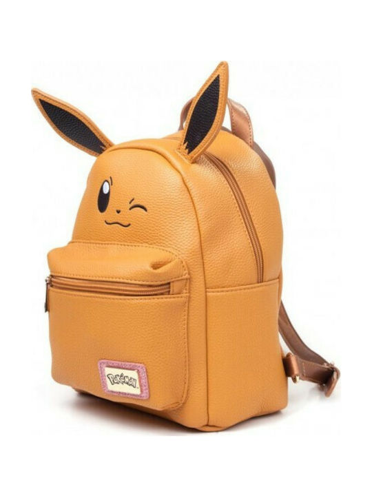 Difuzed Pokemon Eevee Kids Bag Backpack Yellow 31cmx28cmx9cmcm