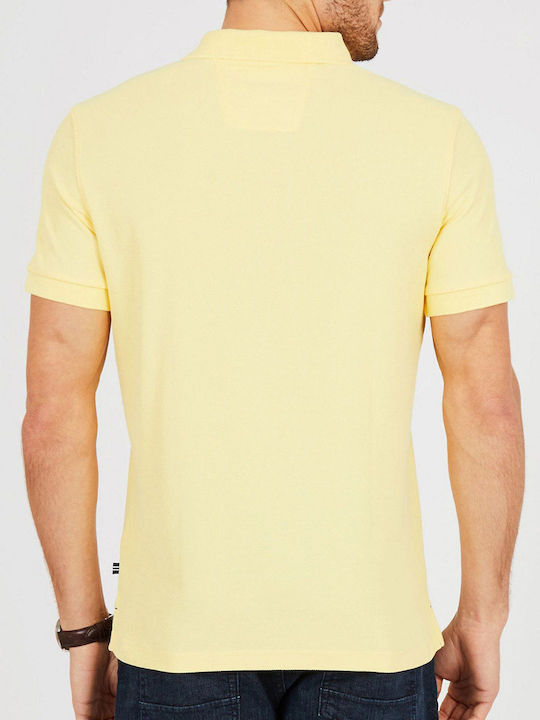 Nautica Performance Polo T-shirt Κίτρινο