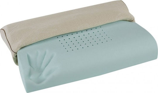 Magniflex Toscana Cotton Deluxe Wave Bed Pillow Memory Foam 43x63x11cm