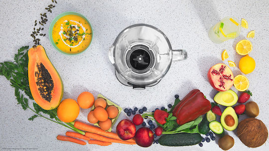 Cecotec Power Black Titanium 1800 Blender Cu Cană Din Sticlă 2,1 L 1800W Inox