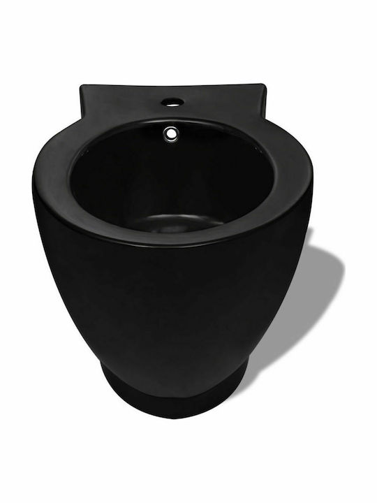 vidaXL Μπιντέ Δαπέδου 40x58cm Μαύρο