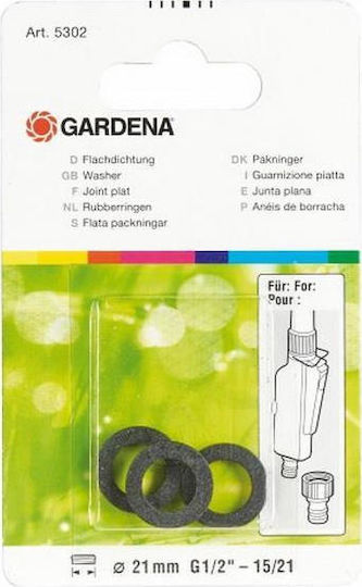 Gardena Washer Contents 3pcs. Plastic Consumable
