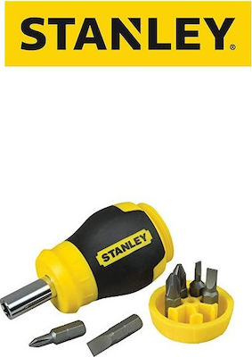 Stanley Screwdriver with 6 Magnetic Interchangeable Tips