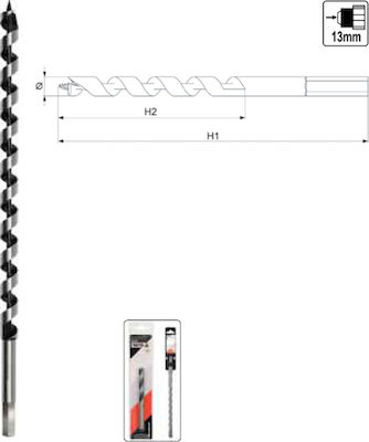 Yato Drill with Hexagonal Shank for Wood 20x310mm