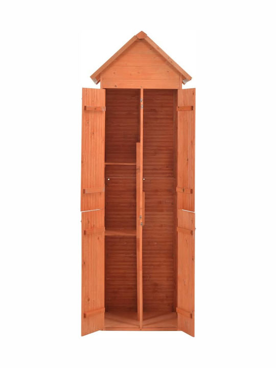 Wooden Garden Shed M0.71xW0.6xH2.13m