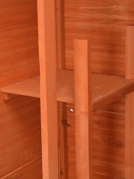 Wooden Garden Shed M0.71xW0.6xH2.13m