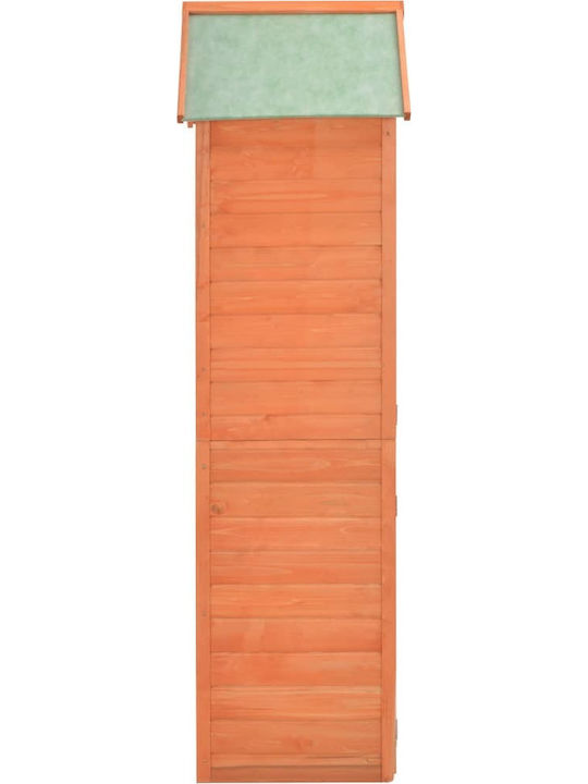 Wooden Garden Shed M0.71xW0.6xH2.13m