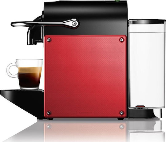 De'Longhi Pixie Pod Coffee Machine Nespresso Pressure 19bar Red