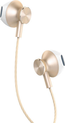 Yenkee YHP 305 In-ear Handsfree with 3.5mm Connector Gold