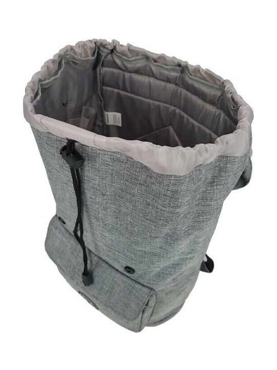 Diplomat Backpack 17lt Γκρι Diplomat Backpack 17lt Γκρι