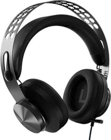 Lenovo Legion H500 Pro 7.1 Over Ear Gaming Headset με σύνδεση 3.5mm / USB Γκρι