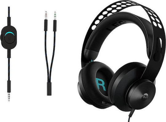 Lenovo Legion H300 Over Ear Gaming Headset με σύνδεση 3.5mm
