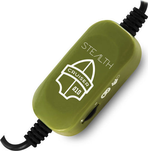 Stealth XP-Cruiser Over Ear Gaming Headset με σύνδεση 3.5mm Πράσινο