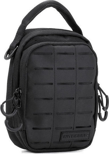 NiteCore NUP10 Tactical Pouch Στρατιωτικό Τσαντάκι Ζώνης από Cordura Μαύρο