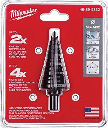 Milwaukee Conical Drill for Metal 6-32mm