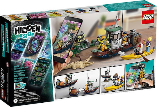 LEGO Partea Ascunsă Barcă Distrusă Cu Creveți Pentru 7+ Ani