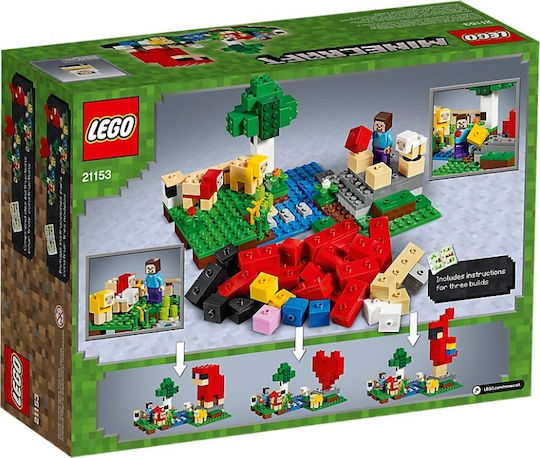 LEGO Minecraft The Wool Farm for 7+ Years 260 Pieces
