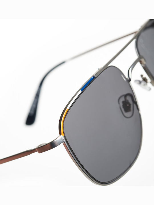 Superdry Sdr Glacius Men's Sunglasses with Silver Metal Frame M97196IT-D2R