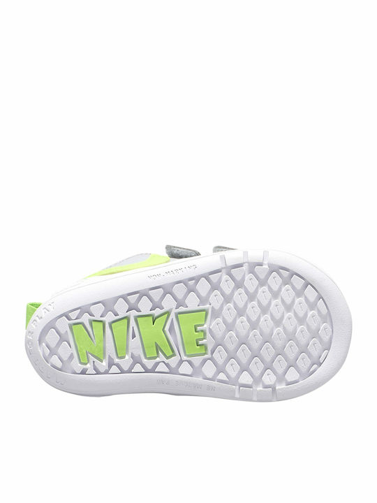 Pico 5 Παιδικά Sneakers με Σκρατς Pure Platinum / Electric Green / White