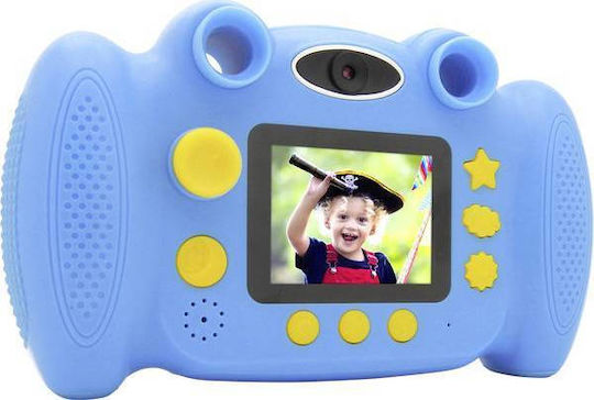 EasyPix KiddyPix Blizz Children's Camera 2MP with Thermal Printing Optical Zoom 4x Blue