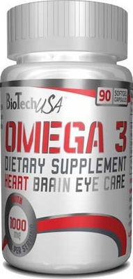 Biotech USA Omega 3 Ιχθυέλαιο 90 μαλακές κάψουλες