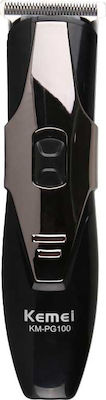 Kemei Rechargeable Hair Clipper Black KM-PG100