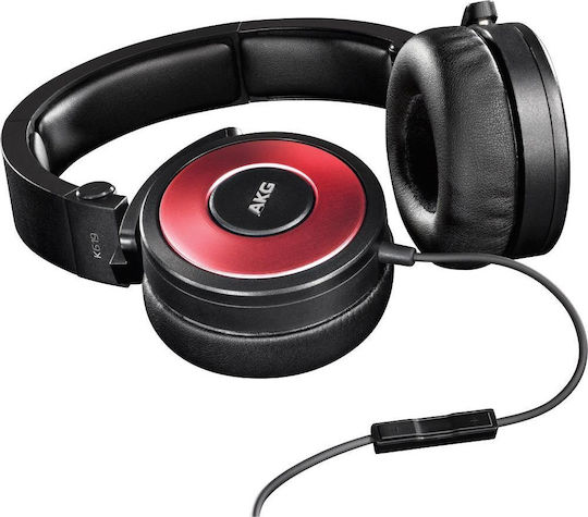 AKG K 619 Ενσύρματα On Ear DJ Ακουστικά Κόκκινα