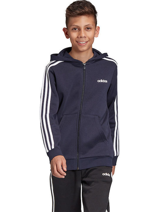 adidas Παιδική Ζακέτα Φούτερ Sport Inspired Essentials Navy Μπλε