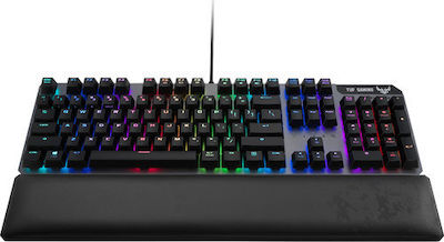 Asus TUF Gaming K7 Gaming Tastatură mecanică cu TUF Linear switch-uri și Tastatură iluminată (Engleză UK)