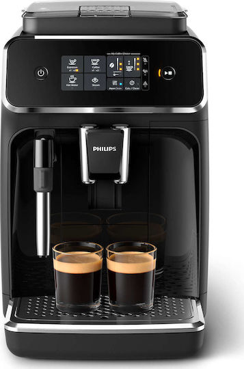 Philips Automatic Espresso Machine 1500W Pressure 15bar with Grinder Black EP2224/40